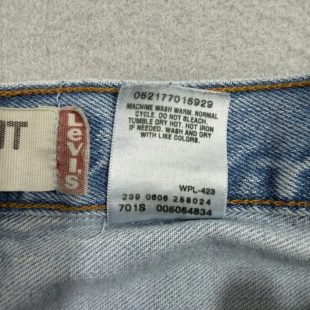 Vintage Levis 505 Regular Fit Jeans Men 38x34 (Fits 36x33) Blue y2k 2006 Western